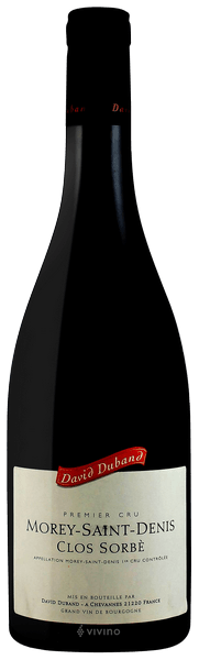 David Duband Morey-Saint-Denis Premier Cru 'Clos Sorb?' 2012