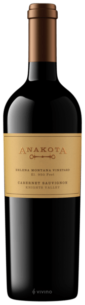 Anakota Helena Montana Vineyard Cabernet Sauvignon 2014