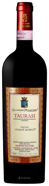 Salvatore Molettieri Taurasi Vigna Cinque Querce 2010