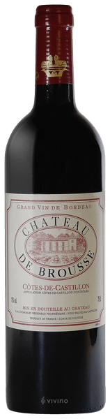 Ch?teau de Brousse Castillon - C?tes de Bordeaux 2016