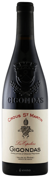 Crous St Martin Gigondas Les Espaliers 2017
