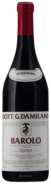 Dott G. Damilano Barolo 1967