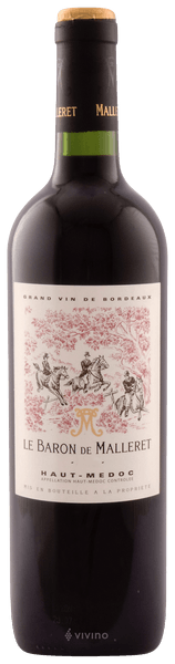 Ch?teau de Malleret Le Baron de Malleret Haut-M?doc 2016