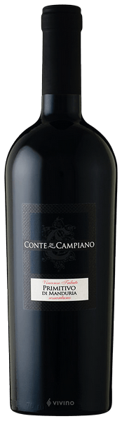 Conte di Campiano Primitivo di Manduria 2019