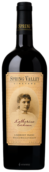 Spring Valley Vineyard Katherine Corkrum Cabernet Franc 2013