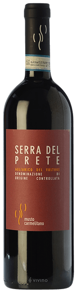 Musto Carmelitano Serra del Prete Aglianico del Vulture 2015