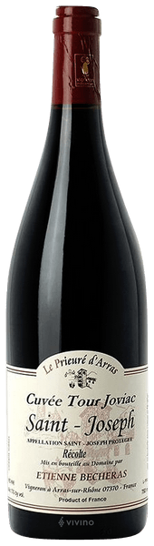 Etienne B?cheras - Le Prieur? d'Arras Cuv?e Tour Joviac Saint-Joseph 2015