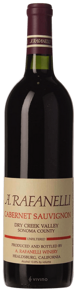A. Rafanelli Cabernet Sauvignon 2015