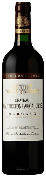 Ch?teau Haut Breton Larigaudi?re Margaux 2001
