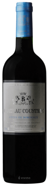 Vignobles Bernard Reglat Ch?teau Cousteau C?tes de Bordeaux 2009