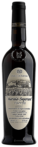 Marco de Bartoli Marsala Superiore Riserva 10 Anni N.V.