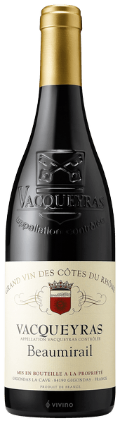 Gigondas La Cave Beaumirail Vacqueyras 2019