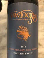 Sawtooth Anniversary Red Blend 2018