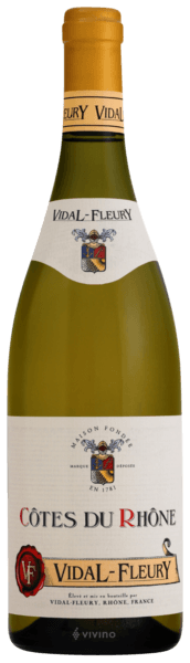 Vidal Fleury C?tes du Rh?ne Blanc 2018