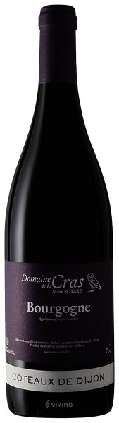 Domaine de la Cras Bourgogne Coteaux de Dijon Rouge 2017