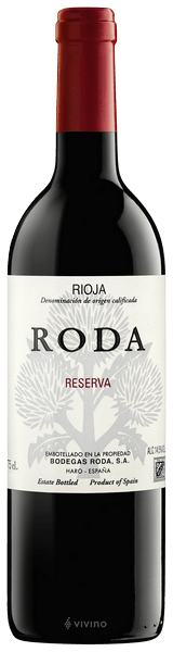 Bodegas Roda Roda Reserva Rioja 2016