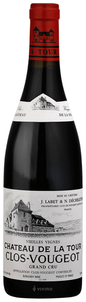 Ch?teau de la Tour Vieilles Vignes Clos Vougeot Grand Cru 2013