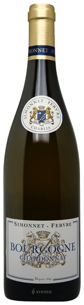 Simonnet-Febvre Chardonnay Bourgogne 2018