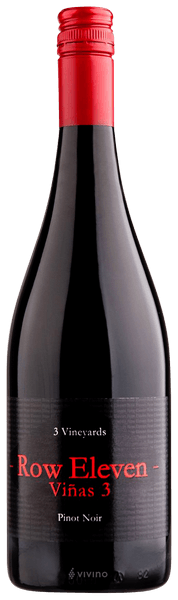 Row Eleven Vi?as 3 Pinot Noir 2011