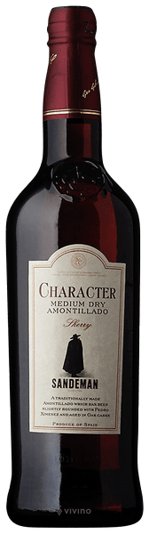 Sandeman Character Medium Dry Amontillado Sherry N.V.