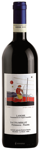 Roberto Voerzio Da uva Merlot vigneti Fontanazza - Pissota Langhe 2010