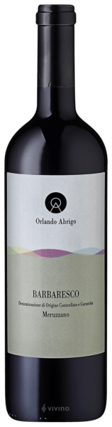 Orlando Abrigo Meruzzano Barbaresco (Rocche) 2017