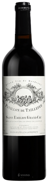 Ch?teau Vieux Taillefer Pavillon De Taillefer Saint-Emilion Grand Cru 2018