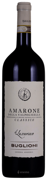 Buglioni Il Lussurioso Amarone della Valpolicella Classico 2016