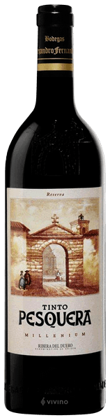 Tinto Pesquera Millenium Reserva 1996