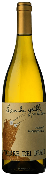 Torre dei Beati Bianchi Grilli Per la Testa Trebbiano d'Abruzzo 2017