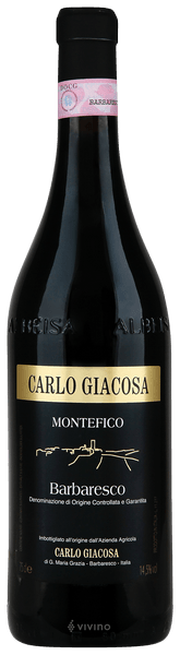 Carlo Giacosa Montefico Barbaresco 2009