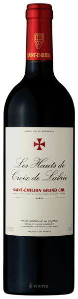 Ch?teau Croix de Labrie Les Hauts de Croix de Labrie Saint-?milion Grand Cru 2016