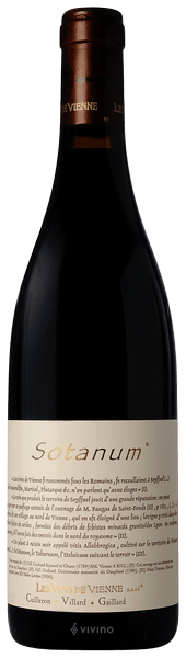Les Vins de Vienne - Cuilleron-Gaillard-Villard Sotanum 2013