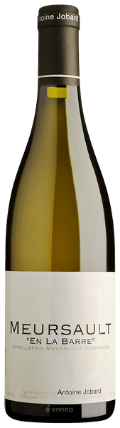 Francois et Antoine Jobard Meursault 'En la Barre' 2018