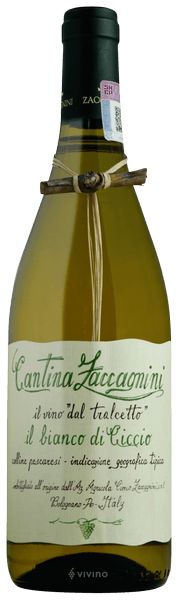 Cantina Zaccagnini Il Bianco di Ciccio (Tralcetto) 2018