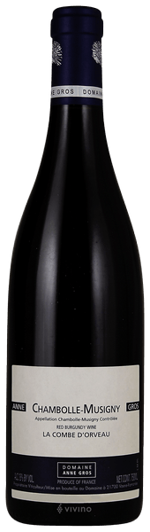 Domaine Anne Gros Chambolle-Musigny La Combe d'Orveau 2018