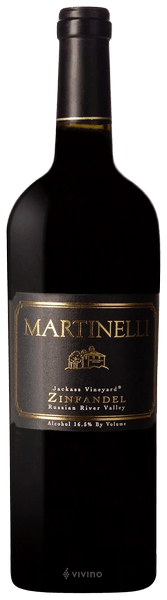 Martinelli Jackass Vineyard Zinfandel 2010