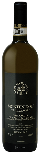 Sono Montenidoli Tradizionale Vernaccia di San Gimignano 2019