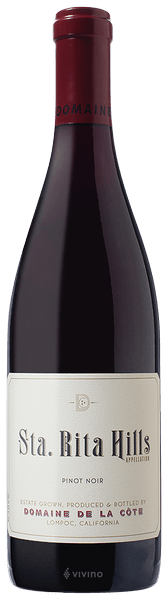 Domaine de la C?te Sta. Rita Hills Pinot Noir 2018