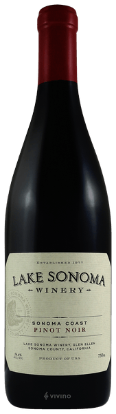 Lake Sonoma Pinot Noir 2018