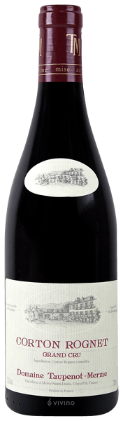 Domaine Taupenot-Merme Corton Rognet Grand Cru 2011