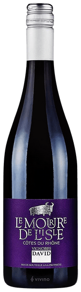 Vignobles David Le Mourre de l'Isle C?tes du Rh?ne Rouge 2019