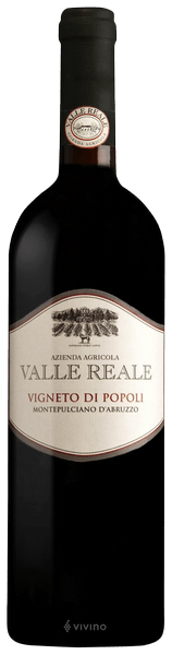 Valle Reale Vigneto di Popoli Montepulciano d'Abruzzo 2016
