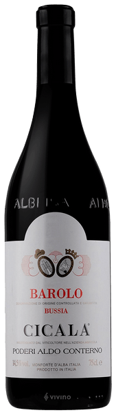 Aldo Conterno Barolo Bussia Cicala 2015