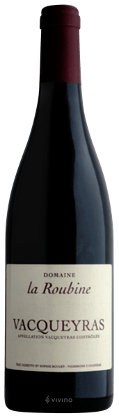 Domaine la Roubine Vacqueyras 2018