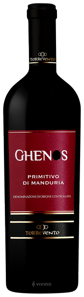 Torrevento Ghenos Primitivo di Manduria 2018