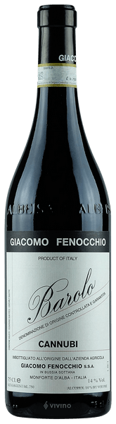 Giacomo Fenocchio Barolo Cannubi 2013