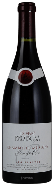 Domaine Bertagna Chambolle-Musigny Premier Cru 'Les Plantes' 2015