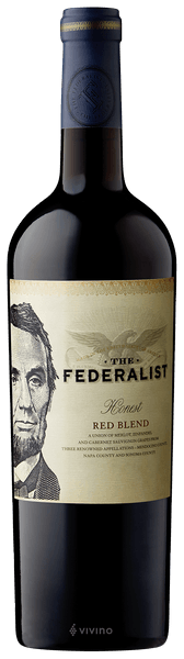 The Federalist Honest Red Blend 2018
