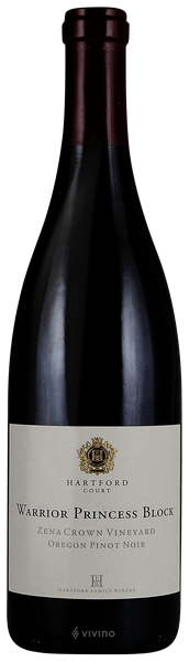Hartford Court Warrior Princess Block Zena Crown Vineyard Pinot Noir 2017